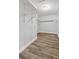Walk-in closet, offering ample storage space with built-in shelving for organization at 11320 Partridge Dr, Tampa, FL 33625