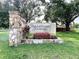 Community sign for Carrollwood Estates. A deed restricted community at 11525 Country Oaks Dr, Tampa, FL 33618