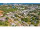 Beautiful aerial view of a residential neighborhood with mature trees, close to the beach, downtown and highways at 1220 Magnolia Dr, Clearwater, FL 33756
