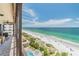 Enjoy panoramic ocean views from this condo's spacious balcony at 15000 Gulf Blvd # 901, Madeira Beach, FL 33708