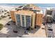 Aerial view of this gorgeous building with views of the ocean at 18610 Gulf Blvd # 208, Indian Shores, FL 33785
