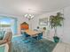 Cozy dining room with a view of the lake at 18610 Gulf Blvd # 208, Indian Shores, FL 33785