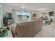Comfortable living room with a view of the lake at 18610 Gulf Blvd # 208, Indian Shores, FL 33785