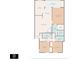 Detailed floor plan showcasing the layout of this home at 2640 Enterprise E Rd # B25, Clearwater, FL 33759