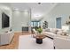 Bright living room with vaulted ceilings, light walls, and ample natural light at 2640 Enterprise E Rd # B25, Clearwater, FL 33759