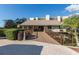 Inviting clubhouse entrance with well-maintained landscaping at 2900 Cove Cay Dr # 7C, Clearwater, FL 33760