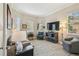 Comfortable living room with natural light and stylish decor at 32015 Summerglade Dr, Wesley Chapel, FL 33545