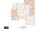 Detailed floor plan showcasing the layout of the home with labeled rooms and dimensions for a clear understanding of the space at 3242 Brushwood Ct, Clearwater, FL 33761