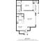 Detailed floor plan showcasing a 669 sq ft layout with dimensions for each room in the house at 3305 Haviland Ct # 101, Palm Harbor, FL 34684