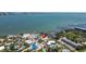 Stunning waterfront property with a private home nestled in a serene coastal setting near the city at 4749 Baywood Point S Dr, Gulfport, FL 33711