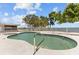 Enjoy a refreshing dip in the fenced in kidney shaped pool, perfect for outdoor relaxation at 4749 Baywood Point S Dr, Gulfport, FL 33711