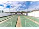 Well-maintained shuffleboard courts providing residents with opportunities for friendly competition and outdoor recreation at 5451 Antigua Dr, Zephyrhills, FL 33541