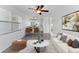 Bright, airy living room with modern furnishings and lots of natural light at 546 90Th N Ave, St Petersburg, FL 33702