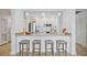 Bright kitchen featuring sleek countertops, stainless steel appliances, and stylish pendant lighting at 628 Cleveland St # 711, Clearwater, FL 33755