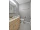 Bathroom featuring vanity and toilet at 6601 13Th N St, St Petersburg, FL 33702