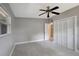 Bedroom with closet and ceiling fan at 6601 13Th N St, St Petersburg, FL 33702
