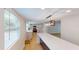 Modern kitchen featuring a large island and stainless steel appliances at 9218 Memorial Hwy, Tampa, FL 33615