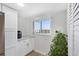 Bright kitchen nook offers natural light, upper and lower cabinets, and stone countertops at 9461 Harbor Greens Way # 502, Seminole, FL 33776
