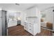 Bright kitchen with stainless steel appliances and modern fixtures, perfect for cooking and entertaining at 4626 8Th S Ave, St Petersburg, FL 33711