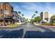 Beautiful town center with shops, restaurants, and well-maintained landscaping at 12335 Glenfield Ave, Tampa, FL 33626