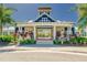 Clubhouse exterior with well-manicured landscaping and a welcoming entrance at 13187 Palmerston Rd, Riverview, FL 33579