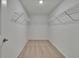 Spacious walk-in closet with shelving at 13187 Palmerston Rd, Riverview, FL 33579
