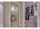 Powder room and walk-in closet show great storage in this well-designed home at 15403 Wicked Strong St, Sun City Center, FL 33573