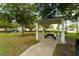 Community park gazebo with shade and picnic table at 15403 Wicked Strong St, Sun City Center, FL 33573