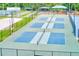Outdoor Pickle Ball Courts ensure a wide variety of activities within the community at 1610 Stetson Dr, Wesley Chapel, FL 33543
