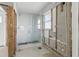 Bathroom undergoing renovation with new shower, awaiting your design touch at 1720 Bayou Grande Ne Blvd, St Petersburg, FL 33703