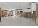Open kitchen featuring block walls, lighting, and bright design at 1720 Bayou Grande Ne Blvd, St Petersburg, FL 33703