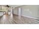 Living room featuring hardwood flooring and neutral paint at 1967 Cormorant Ct # 515, Clearwater, FL 33762