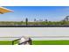 Enjoy city views from the rooftop terrace with comfortable seating and a sunshade at 2120 4Th S St, St Petersburg, FL 33705