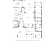 Detailed floor plan showcasing spacious layout, including Gathering room, bedrooms, and patio at 3236 Barbour Trl, Odessa, FL 33556