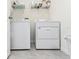 Well-equipped laundry room with modern washer and dryer units, ensuring convenience for everyday chores at 33668 Elm Hill Branch, Wesley Chapel, FL 33545
