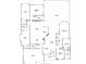 Detailed floor plan showcasing the layout of this property with multiple bedrooms at 3895 Mimosa Pl, Palm Harbor, FL 34685