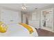 Bedroom features ensuite bathroom, closet, neutral colors and carpet at 4306 Barracuda Dr, Bradenton, FL 34208