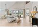 Bright and airy open floor plan, seamlessly connecting the living area, kitchen, dining area, and outdoor space at 4306 Barracuda Dr, Bradenton, FL 34208