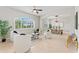 Spacious living room seamlessly connects with dining area, creating an inviting space for gatherings at 4306 Barracuda Dr, Bradenton, FL 34208