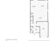 First floor plan with dimensions including the kitchen, garage, dining, living room at 4312 E Shadowlawn Ave, Tampa, FL 33610