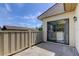 Private patio area with sliding glass door access to the home's kitchen at 50 Ingrid Pl # 50, Oldsmar, FL 34677