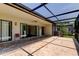 View of the brick-paved patio, a nice place for outdoor relaxation and recreation at 50 Ingrid Pl # 50, Oldsmar, FL 34677