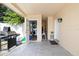 Convenient laundry area located off the covered porch with a washer and dryer at 5109 N 30Th St, Tampa, FL 33610
