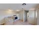 Functional kitchen featuring modern appliances, updated mosaic countertops, and wood-look flooring at 5824 Coventry Dr, Tampa, FL 33615