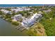 Waterfront home with a boat dock and stunning views of the bay at 601 2Nd St, Indian Rocks Beach, FL 33785
