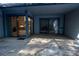 Enjoy this private patio space with sliding glass doors leading into the main living area at 70 Morning Dove Pl, Oldsmar, FL 34677
