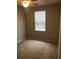 Neutral-toned bedroom featuring a window, carpet, and a ceiling fan at 12820 Belvedere Song Way Way, Riverview, FL 33578