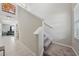 View of the staircase at 14460 English Lavender Dr, Wimauma, FL 33598