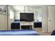 Bedroom showcasing mirrored closets, a ceiling fan, and natural light at 1847 Shore Drive S # 415, South Pasadena, FL 33707