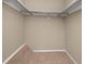 Walk in closet with carpet and a clothes rod at 1881 Lichen Ln # B, Clearwater, FL 33760